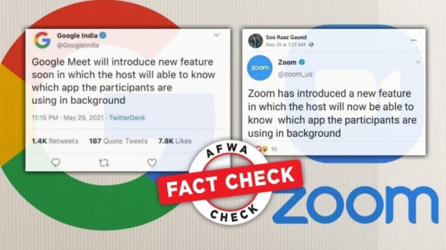 Fact Check: Can Google Meet and Zoom hosts now know which apps you’re using in the background? 