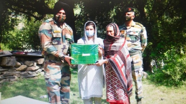 Army distributes Covid-19 kits in J&K's Poonch - Vimarsana News