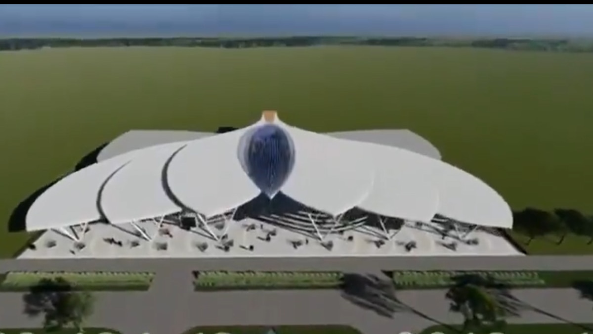 Karnataka: Row over lotus-shaped Shimoga airport, Congress wants construction stopped - India Today