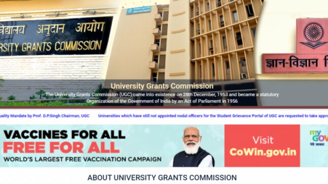 UGC asks universities to display banners publicising govt’s vaccination drive, thanking PM Modi