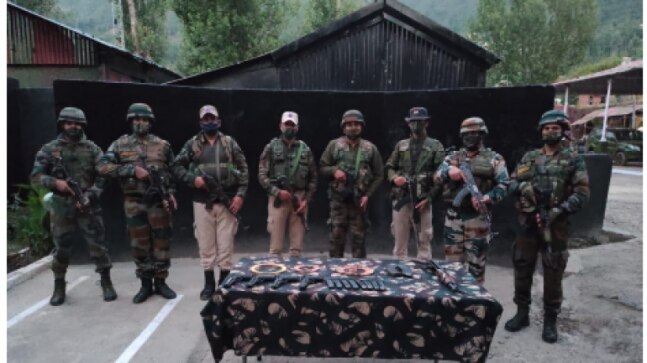 Terrorist hideout busted in J&K’s Rajouri; arms, ammunition seized