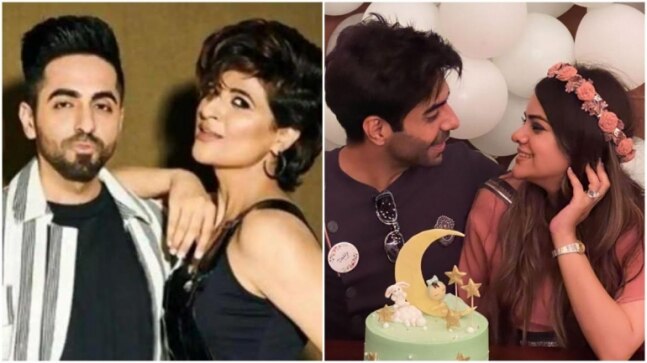 Ayushmann Khurrana, Tahira Kashyap turn photogs at Aparshakti and Aakriti's baby shower