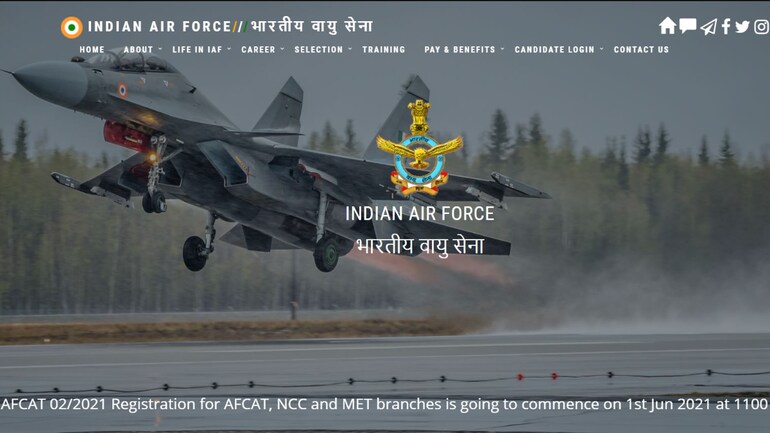 Afcat 2 Registration 2021 Begins Apply For 334 Vacancies For Iaf Commissioned Officers Afcat Cdac In Education Today News