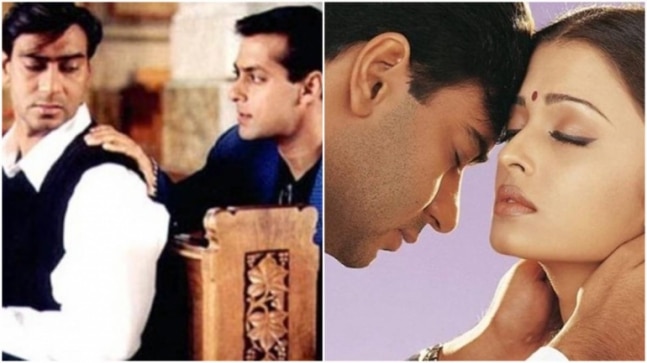 Ajay Devgn posts pics with Salman Khan, Aishwarya Rai as Hum Dil De Chuke Sanam turns 22