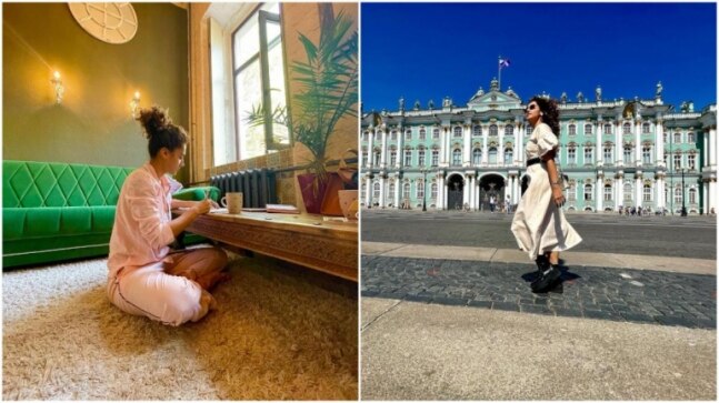 Taapsee Pannu planned her Russia trip on diary with pen, the old-school way