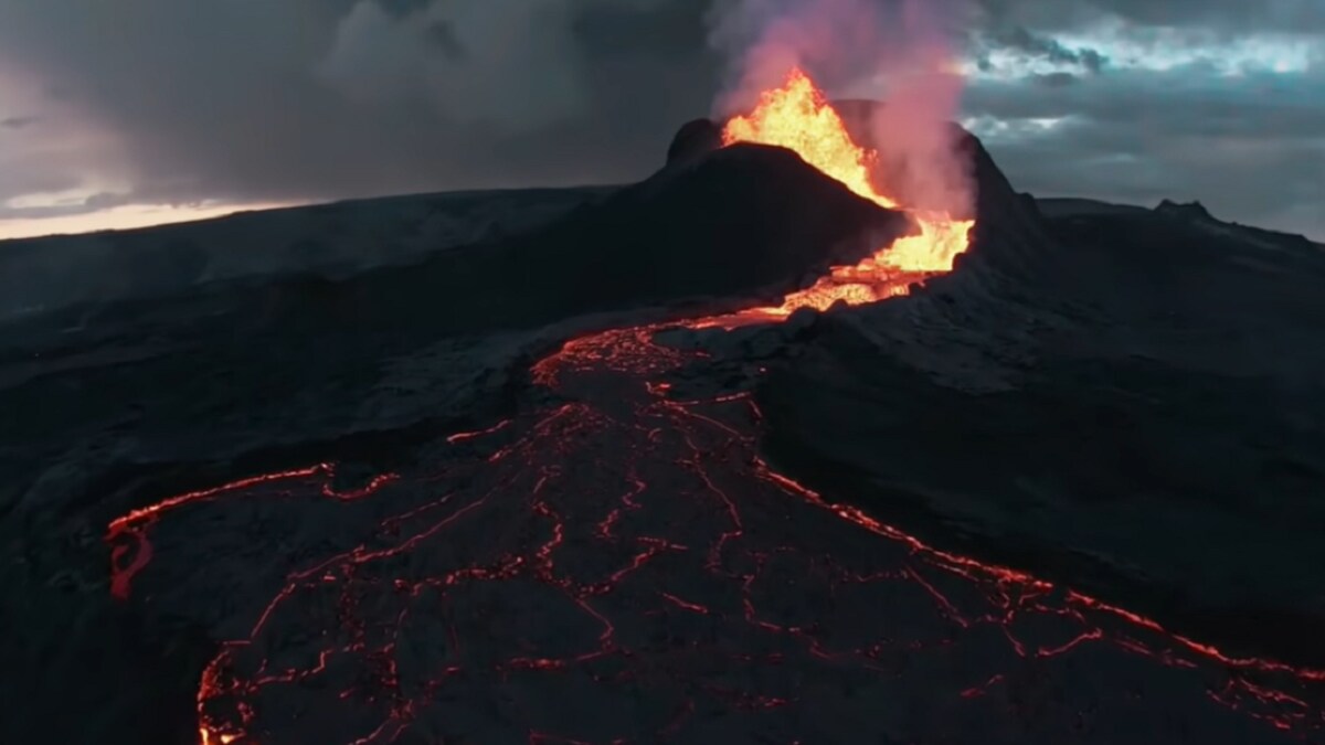 hijo fuga de la prisión tabaco volcano eruption drone Sueño Oeste