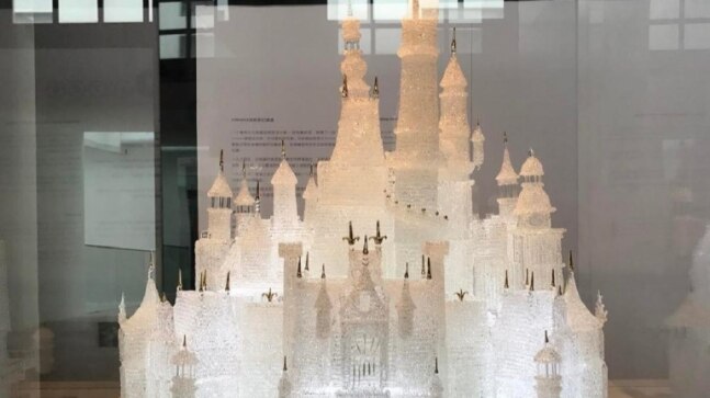 Kids break glass replica of Disney castle worth USD 64,000 in Shanghai Museum