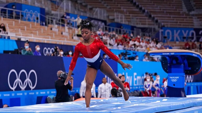 Tokyo Reigning Champion Simone Biles Pulls Out Of Usa Gymnastics Women S Team Finals With Injury Sports News Tokyo Reigning Champion Simone Biles Pulls Out Of Usa Gymnastics Women S Team Finals With Injury Sports News