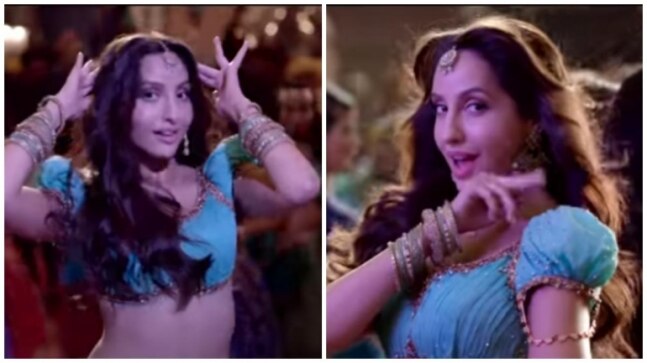 Nora Fatehi kills with her moves in Bhuj The Pride of India new song Zaalima Coca Cola