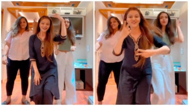 Rubina Dilaik dances to Ek Bar Pehra Hata De Sharabi in viral Insta trend. Watch