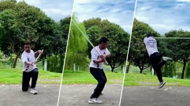 Indian migrant worker's traditional martial arts moves win him top prize in Singapore contest