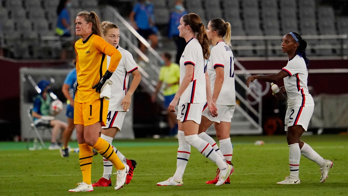 Tokyo Olympics Sweden Stun World Champions Usa Women S Football Team With 3 0 Thrashing In Opener Sports News Tokyo Olympics Sweden Stun World Champions Usa Women S Football Team With 3 0 Thrashing In Opener Sports News