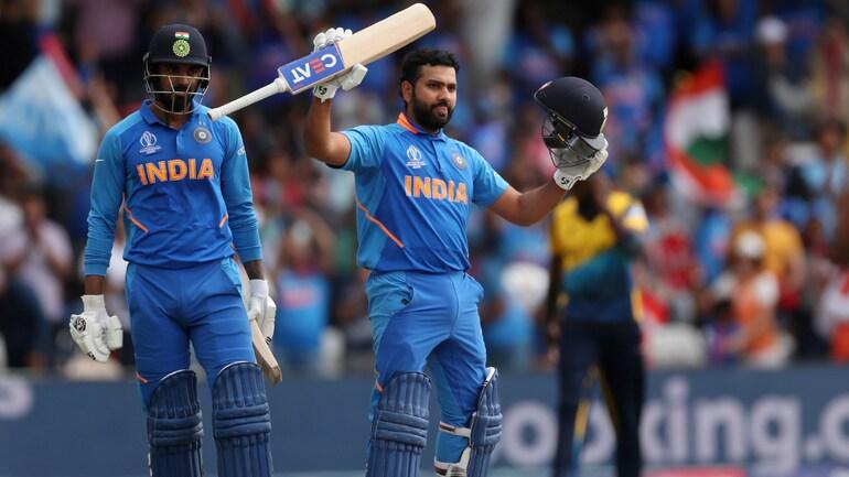 Rohit Sharma is the first man to score 5 centuries in a single World Cup.  (Reuters Photo)