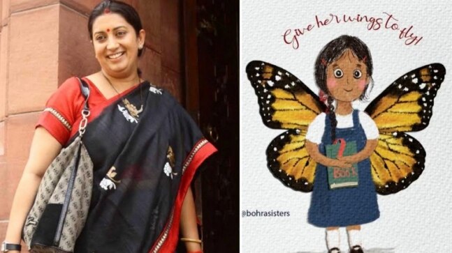 Smriti Irani posts cute viral video with a powerful message. Trending now