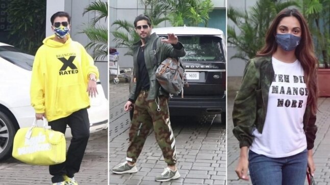Sidharth Malhotra, Kiara Advani and Karan Johar head to Kargil for Shershaah promotions