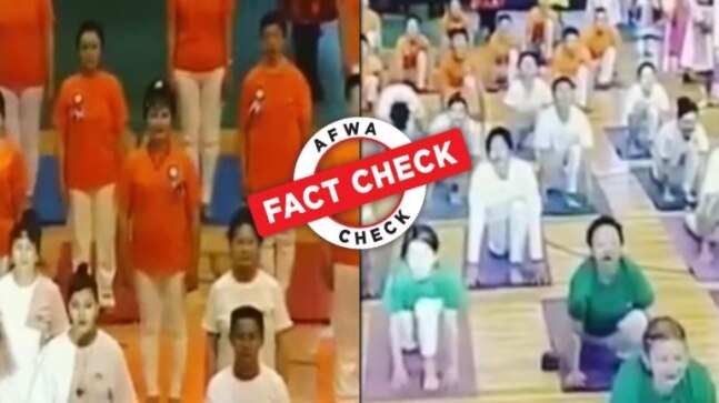 Fact Check: Surya Namaskar from Mongolian event passed off as opening ceremony of Tokyo Olympics