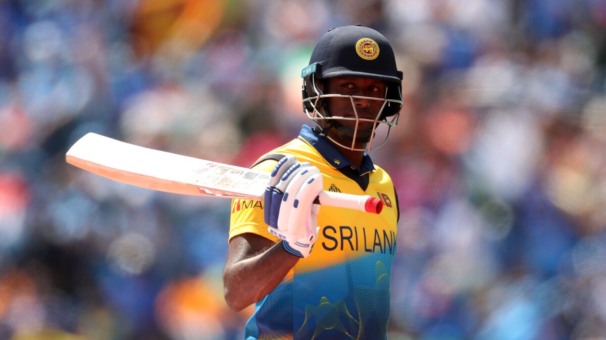 Angelo Mathews Angelo Mathews last played for Sri Lanka in a Test match against Bangladesh in May.