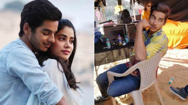 Ishaan Khatter celebrates 3 years of Dhadak with an unseen BTS pic with Janhvi Kapoor