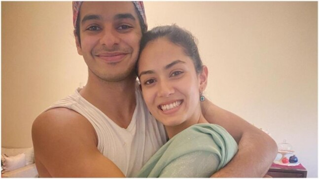 Ishaan Khattar documents every moment of their family life. Mira Rajput shares proof