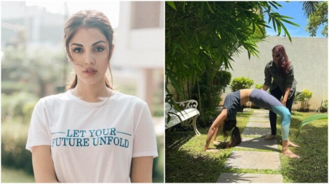 Rhea Chakraborty’s healing process includes yoga sessions with best friend