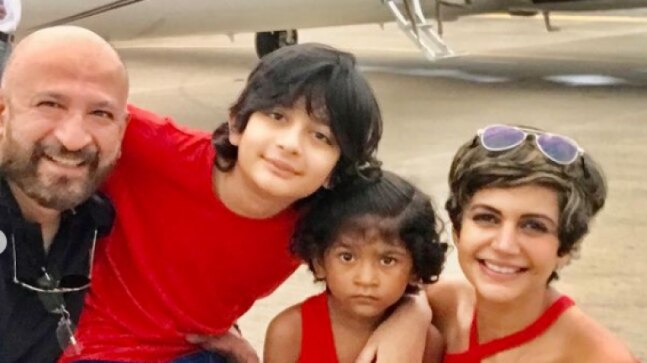Mandira Bedi celebrates daughter Tara's 5th birthday with throwback pic with Raj Kaushal