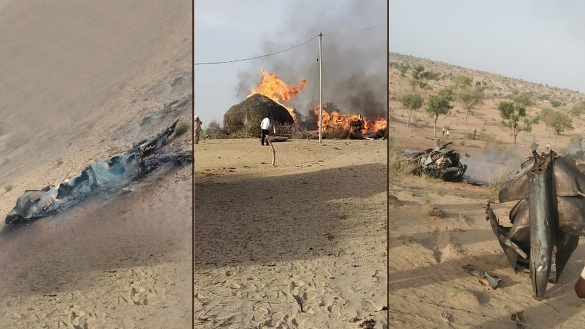 MiG-21 Bison aircraft crashes in Rajasthan's Barmer, pilot safe; Indian Air Force initiates inquiry