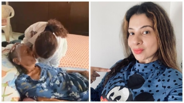 Sambhavna Seth shares video with unwell mother, says seeing her like this kills me
