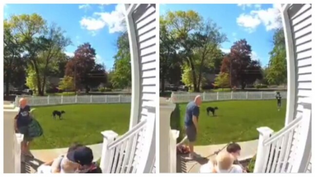 Elderly man gives the best surprise ever to his grandchildren. Viral video will leave you teary-eyed