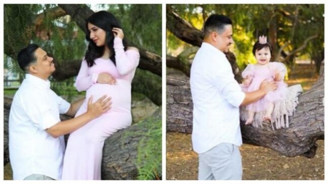 Man pays emotional tribute to late wife, recreates maternity pics with daughter. Viral post