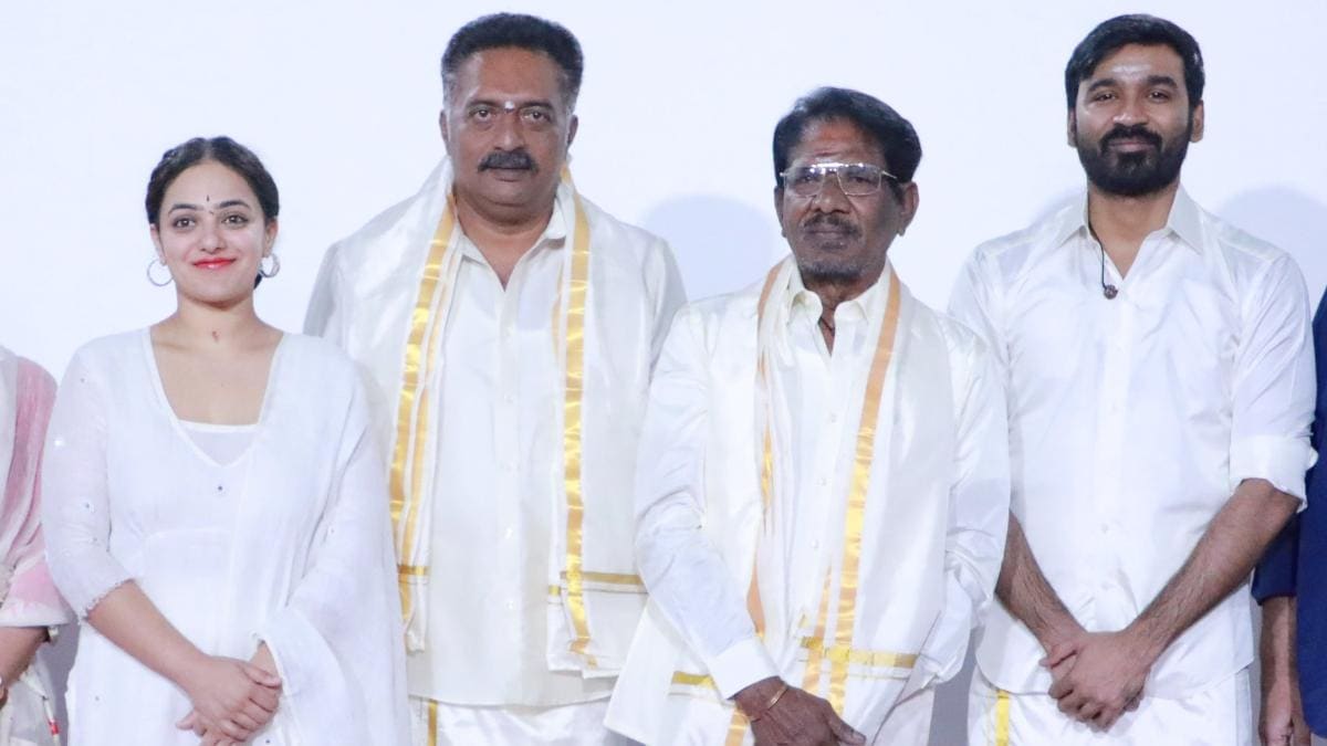 Dhanush's D44 goes on floors in Chennai. Nithya Menen, Prakash Raj attend pooja - India Today
