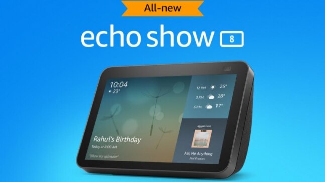 Amazon launches Echo Show 8 2nd generation in India, price starts at Rs 11,999