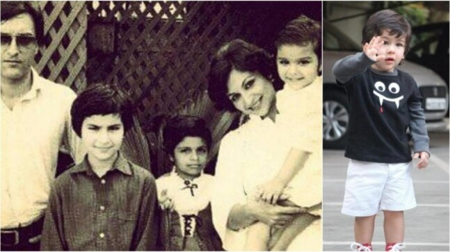 Fans think Saif Ali Khan looks like Taimur in this throwback family picture shared by Saba