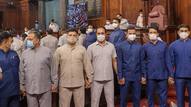 Rajya Sabha Chairman, Lok Sabha Speaker support crackdown on MPs who created ruckus - Vimarsana News