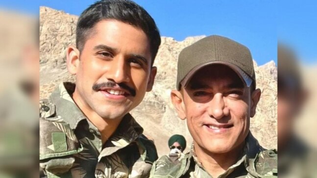 Naga Chaitanya wraps up Aamir Khan's Laal Singh Chaddha, celebrates with team. Watch video