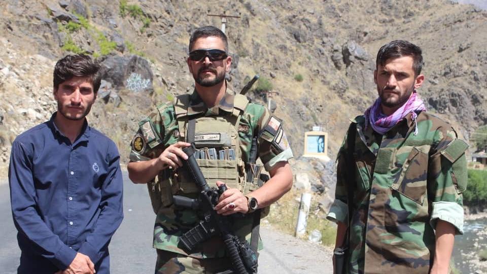 India Todays Ahmad Naweed Kawaish with resistance forces in Panjshir Valley