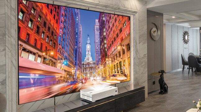 BenQ launches new 4K Laser TV, with Apple TV, 100/120 inch ALR screen for Rs 4,99,000