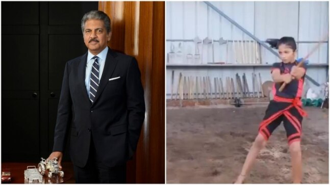 Anand Mahindra apologises to 10-yr-old Kalaripayattu artist for calling him young woman. Viral