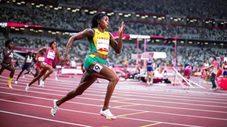 Tokyo Olympics Jamaica S Elaine Thompson Wins 200m Gold First Woman To Retain Sprint Double Sports News