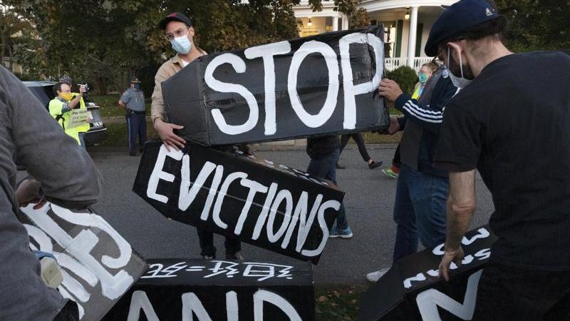 Millions of Americans risk eviction as Covid-19 cases spike