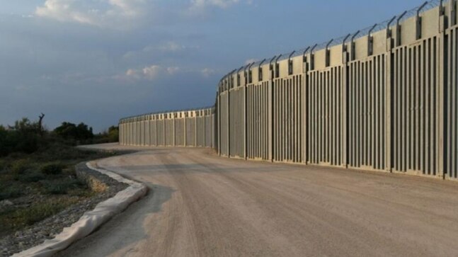 Greece completes border wall extension to deter potential Afghan migrants