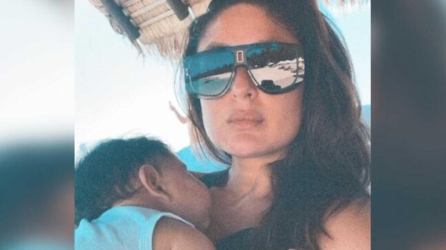 Jeh Ali Khan makes selfie debut with mom Kareena Kapoor. See pic
