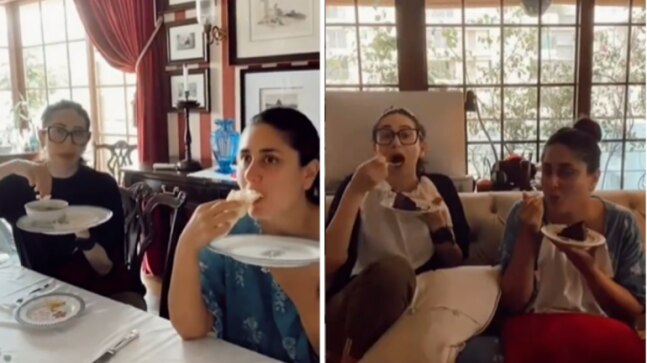 Kareena Kapoor shares glimpse of what a productive weekend with sister Karisma looks like