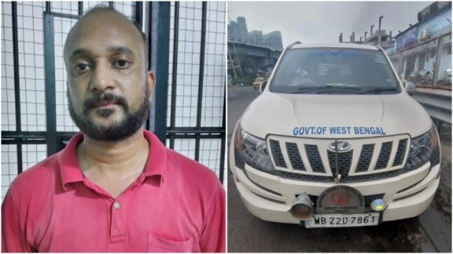 Kolkata man poses as govt official, arrested after decorated car raises suspicion