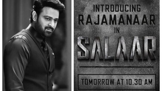 Prabhas's Salaar update is here. Rajamanaar to be unveiled on August 23