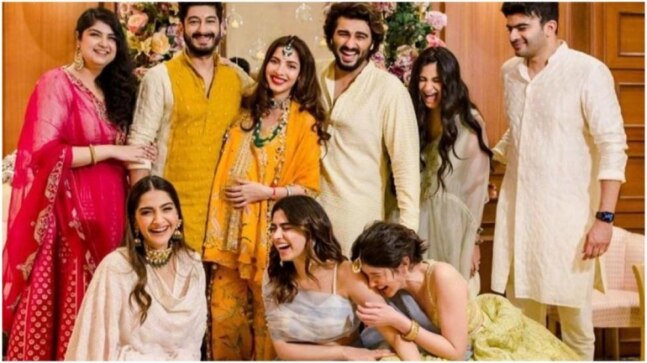 Anshula Kapoor drops more pics with Sonam, Khushi, Shanaya from Antara Marwah’s baby shower