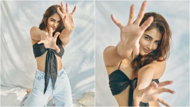 Pooja Hegde in Rs 4k chic bralette and denims just raised the bar for casual fashion