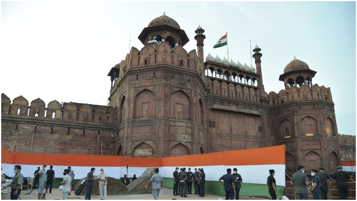 Multi-layered security arrangements at Red Fort for Independence ...