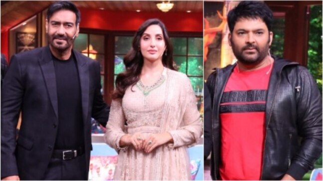 Ajay Devgn stops Kapil Sharma from flirting with Nora Fatehi, comedian calls it jealousy