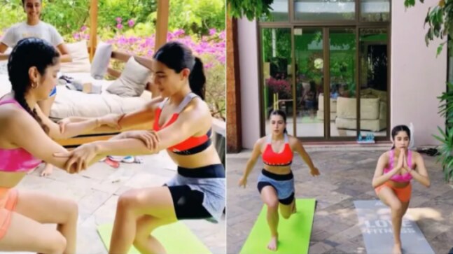 Janhvi Kapoor wishes greater abs for Sara Ali Khan on her 26th birthday