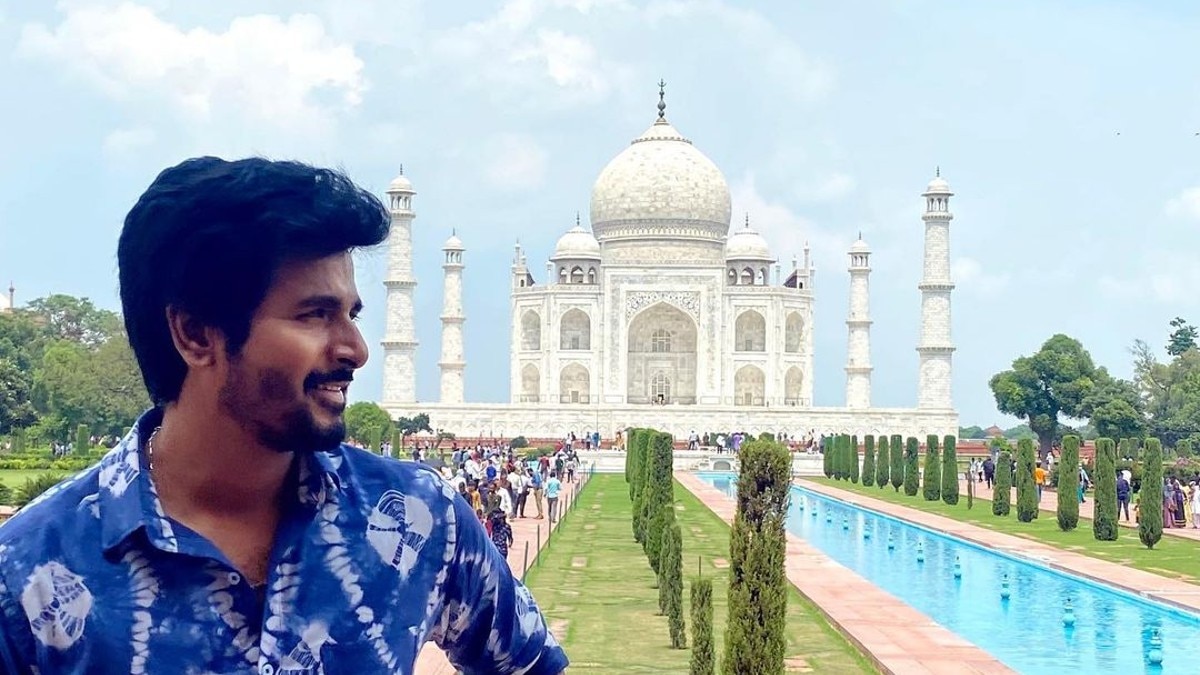 Sivakarthikeyan is in Agra for Don's song shoot, shares pic of the Taj Mahal